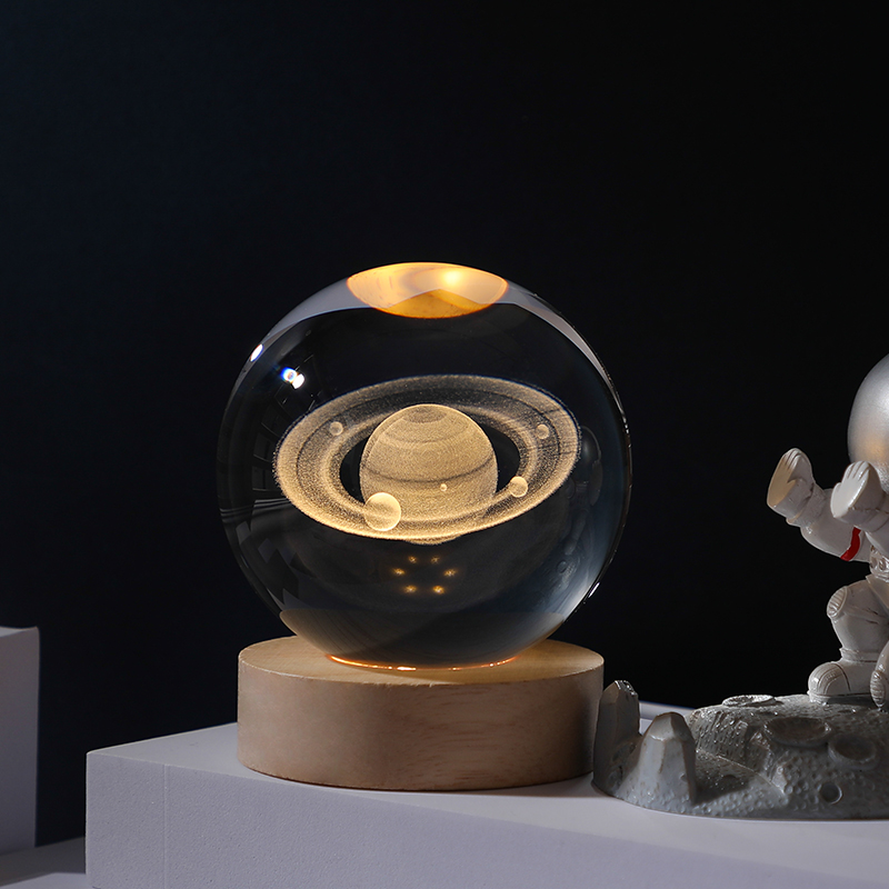 Universe Series Luminous Crystal Ball Small Night Light Desktop_011