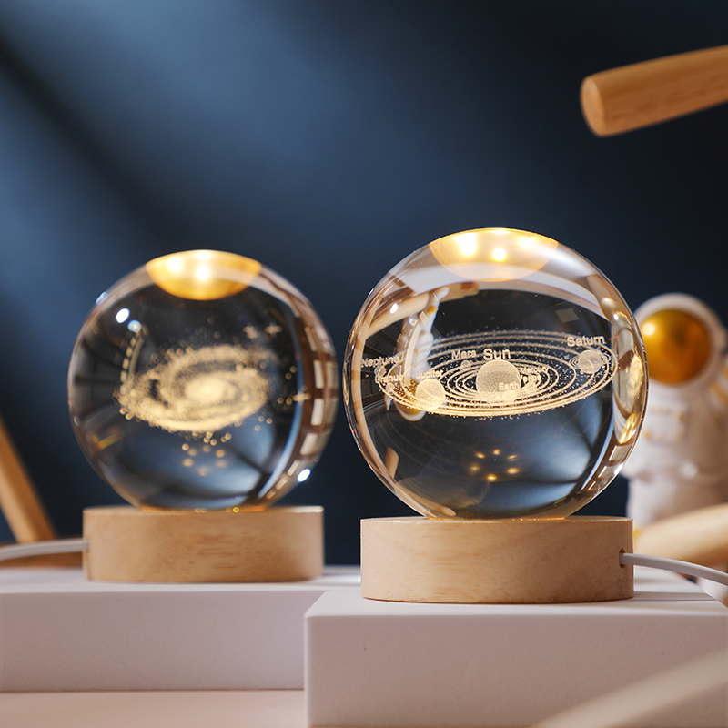 Universe Series Luminous Crystal Ball Small Night Light Desktop_004